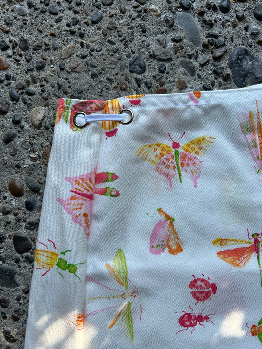 Mini Wrap Skirt: Bugz Print