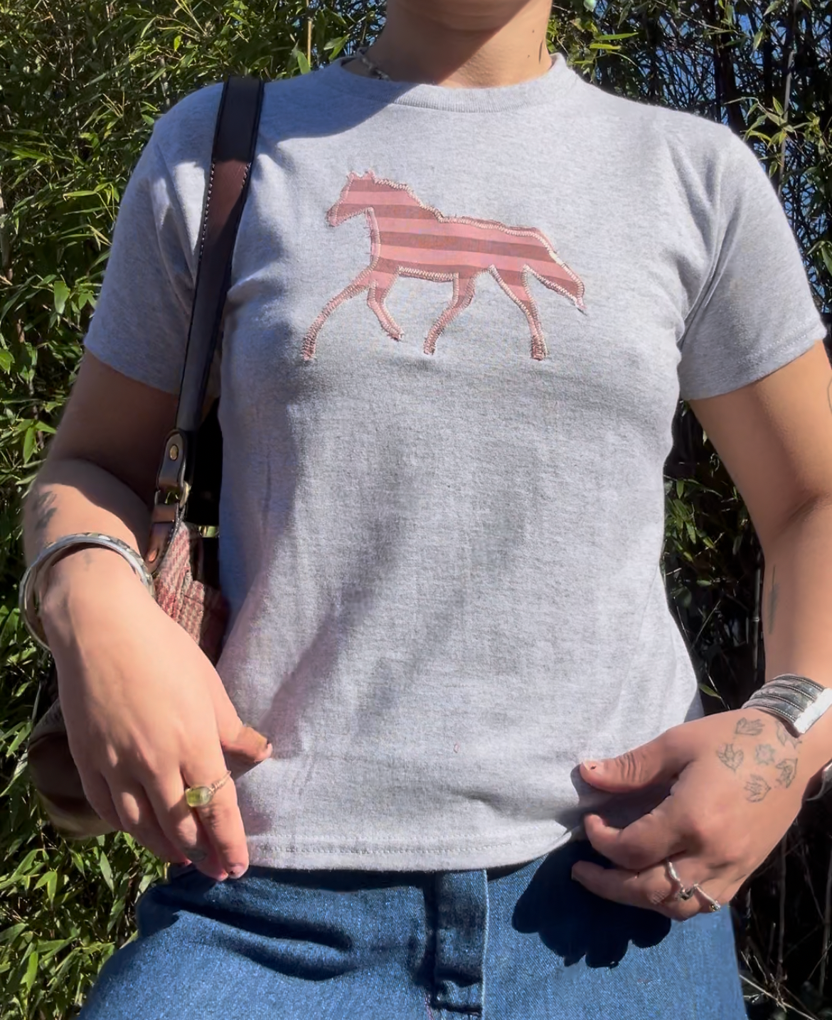 Appliqué Pony Bby Tee