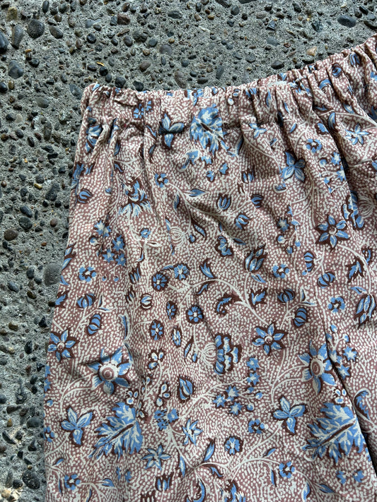 Bloomers: Brown Floral