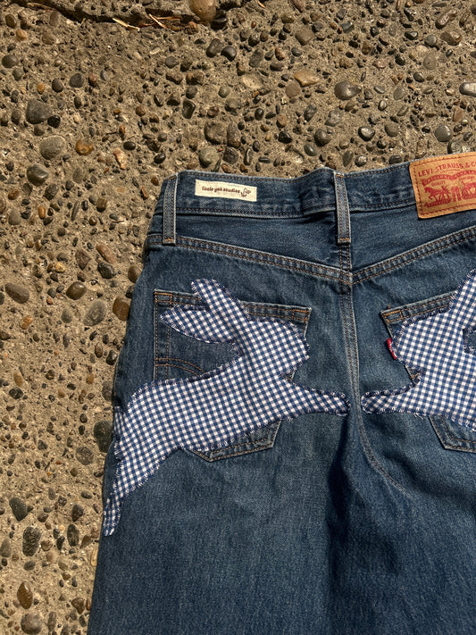 Upcycled Bunny Jeans