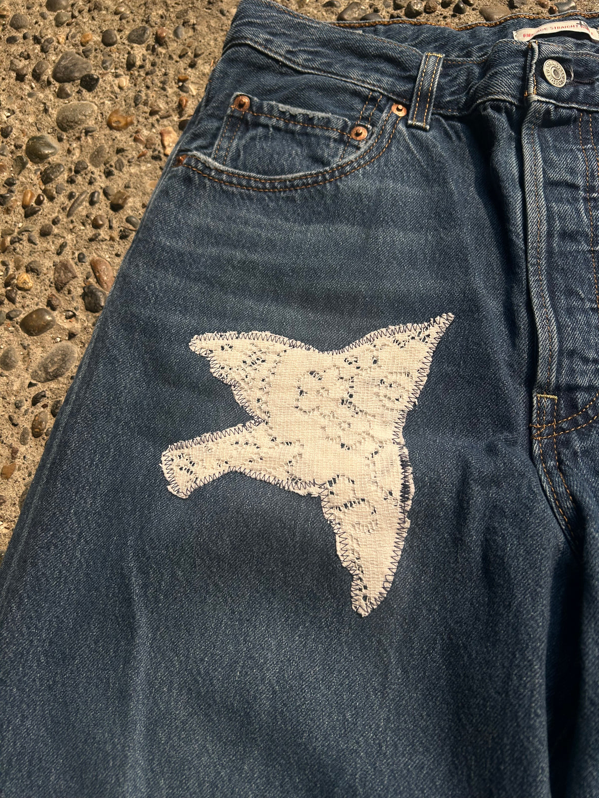 Upcycled Bunny&Bird Jeans