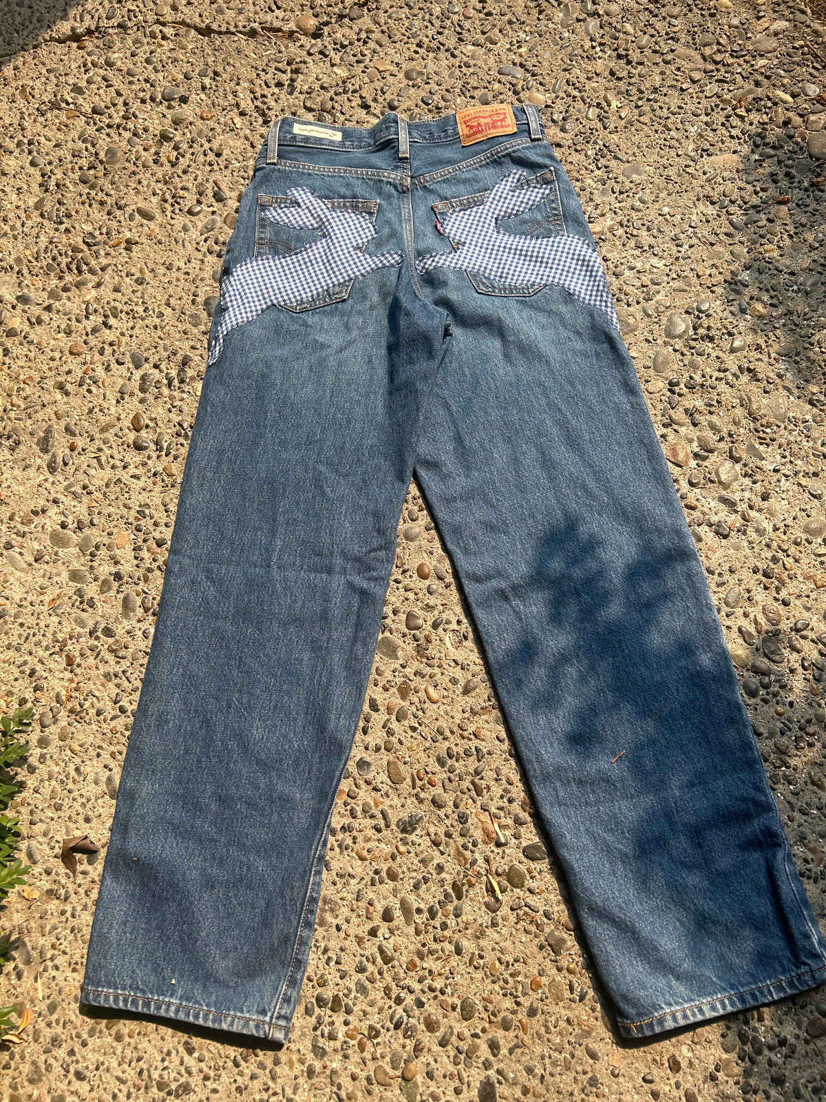 Upcycled Bunny Jeans