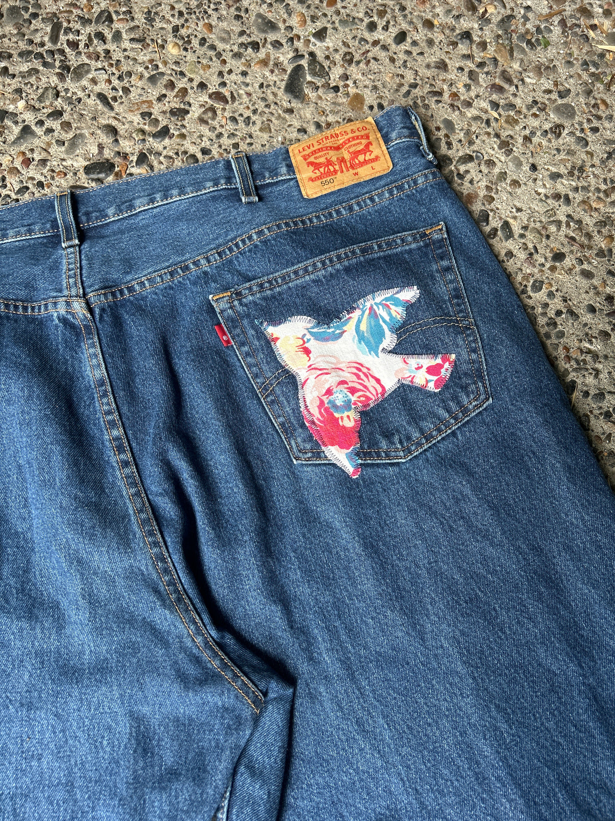 Upcycled Bunny, Bird&Star Jeans