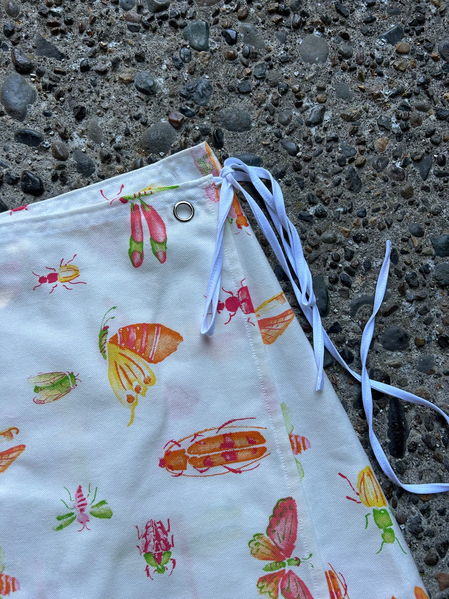Mini Wrap Skirt: Bugz Print